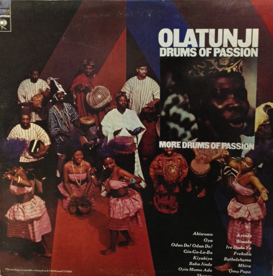 OLATUNJI / DRUMS OF PASSION / MORE DRUMS OF PASSION – TICRO