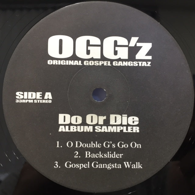 OGG'Z / DO OR DIE (ALBUM SAMPLER) – TICRO MARKET