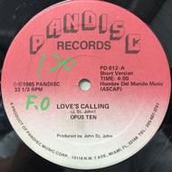 OPUS TEN / LOVE'S CALLING