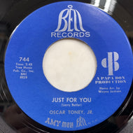 OSCAR TONEY JR. / Just For You / Until We Meet Again
