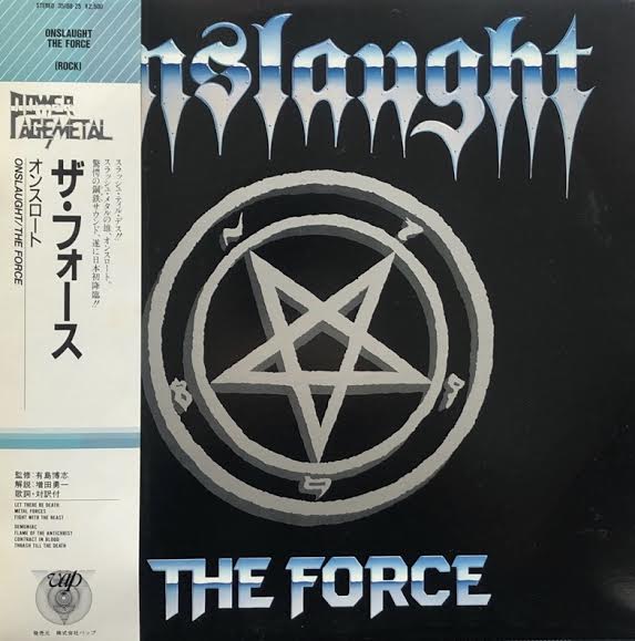 ONSLAUGHT オンスロート THE FORCE スラッシュメタル ONSLAUGHT / The Force (帯付) – TICRO MARKET