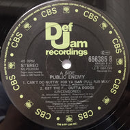 PUBLIC ENEMY / CAN'T DO NUTTIN' FOR YA MAN (FULL RUB MIX)