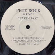 PETE ROCK & INI / FAKIN JAK