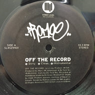 PROMOE / OFF THE RECORD