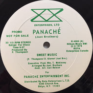 PANACHE (Just Brothers) / SWEET MUSIC