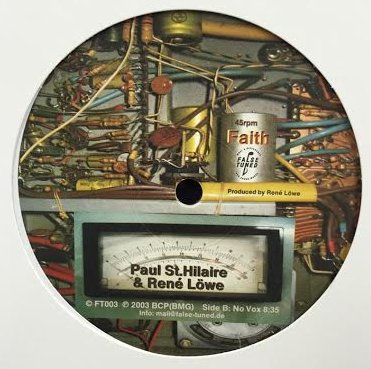 Paul St. Hilaire & René Löwe Faithレコード PAUL ST.HILAIRE & RENE LOWE / FAITH – TICRO MARKET