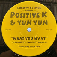 POSITIVE K & YUM YUM / WHAT YOU WANT