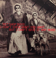 PET SHOP BOYS / I DON'T KNOW WHAT YOU WANT BUT I CAN'T GIVE IT ANY MORE