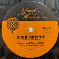 PAULETT WINLEY & TANYA WINLEY / RHYMIN' AND RAPPIN'