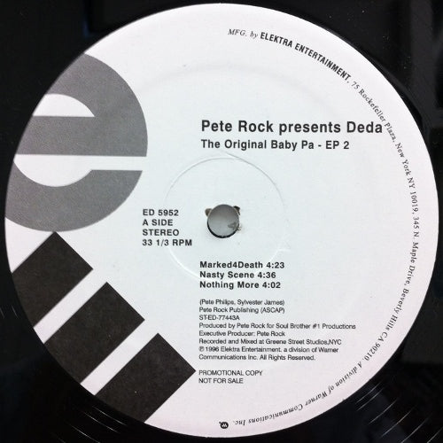 PETE ROCK PRESENTS DEDA / THE ORIGINAL BABY PA - EP 2
