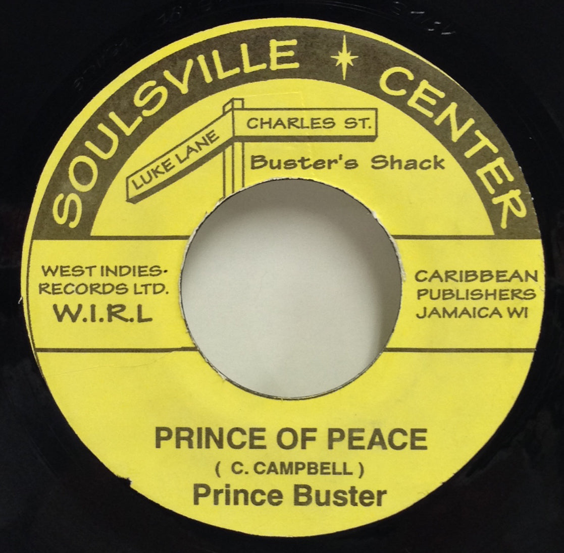 Prince Buster 7インチレコード PRINCE OF PEACE PRINCE BUSTER / PRINCE OF PEACE – TICRO MARKET