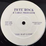 PETE ROCK & LARGE PROFESSOR / THE RAP GAME / CHANGE JUST LIKE THE WEATHER