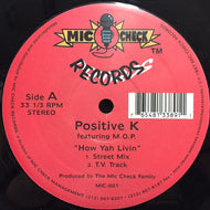 POSITIVE K / HOW YAH LIVIN'