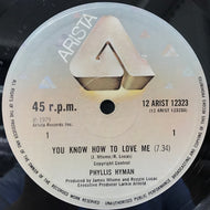 PHYLLIS HYMAN / YOU KNOW HOW TO LOVE ME