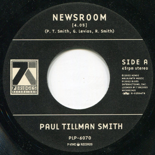 PAUL TILLMAN SMITH / Newsroom / A Good Dream – TICRO MARKET