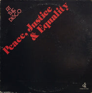 PEACE, JUSTICE & EQUALITY / At The Disco