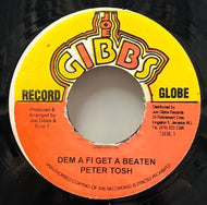 PETER TOSH / Dem A Fi Get A Beaten