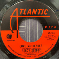 PERCY SLEDGE / Love Me Tender / What Am I Living For 