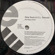 PETE ROCK & C.L.SMOOTH / For Pete's Sake