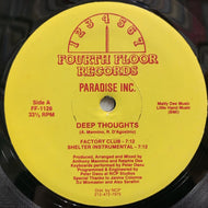 PARADISE INC. / Deep Thoughts 