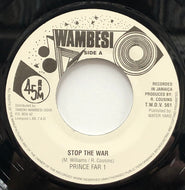 PRINCE FAR I / Stop The War