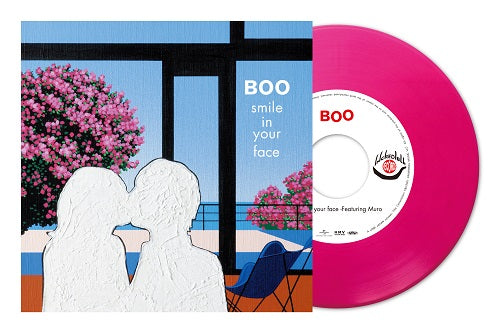 BOO  feat. Muro / Smile In Your Face  (incl. Sunaga’T Experience Remix ) (Clear Pink Vinyl)