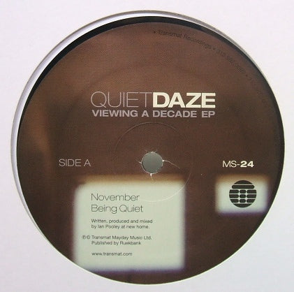 QUIET DAZE / VIEWING A DECADE EP