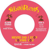 Q.A.S.B. ＋ RYUHEI THE MAN / NEVER DID I STOP LOVING YOU