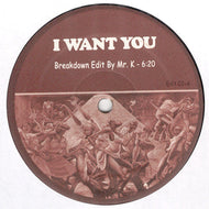 MARVIN GAYE / I Want You (Edit by Mr. K) EDIT 03 (12inch)