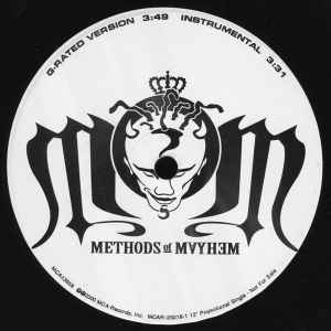 methods of mayhem レコード LP limp bizkit