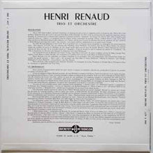 画像をギャラリービューアに読み込む, HENRI RENAUD ET SON ORCHESTRE / Henri Renaud Et Son Orchestre (Trio Et Octette) LP
