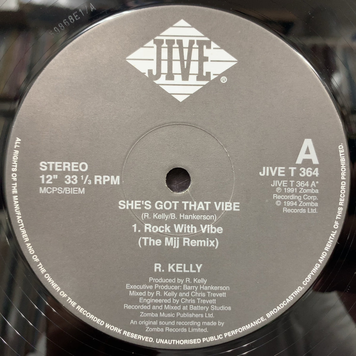 R. KELLY / SHE'S GOT THAT VIBE (Repress) – TICRO MARKET