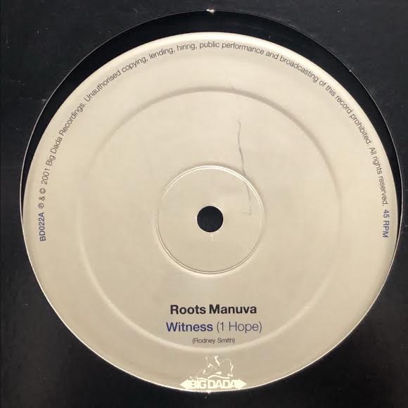 オリジナルRoots Manuva Witness (1 Hope) レコード Witness (1 Hope) | Roots Manuva