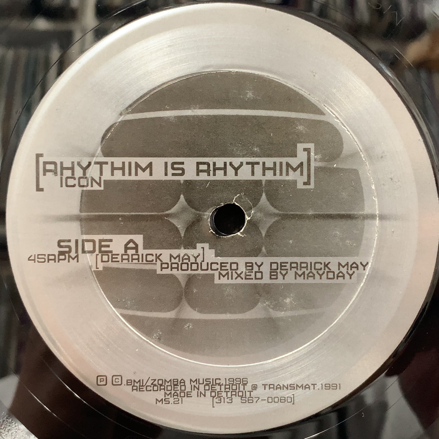 Rhythim Is Rhythim Icon / Kao-Tic Harmony/derrick may - レコード
