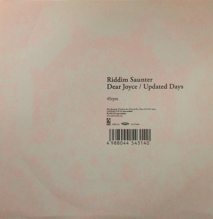 RIDDIM SAUNTER / DEAR JOYCE / UPDATED DAYS – TICRO MARKET