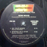 ROSE ROYCE / WISHING ON A STAR / OOH BOY