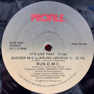 RUN D.M.C. / It's Like That / Sucker M.C.'s 