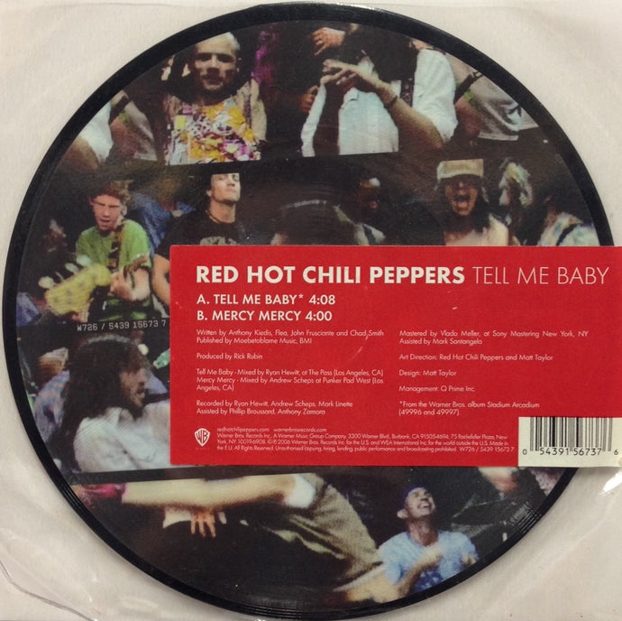 RED HOT CHILI PEPPERS / TELL ME BABY – TICRO MARKET