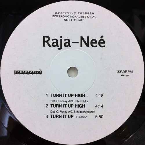 RAJA-NEE / TURN IT UP – TICRO MARKET