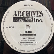 RAKIM / Unreleased Jewels