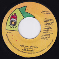 RAS SHILOH / ARE YOU SATISFY