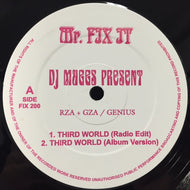 RZA + GZA / GENIUS / THIRD WORLD