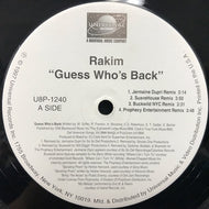 RAKIM / GUESS WHO'S BACK (REMIXES)