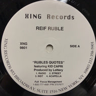 REIF RUBLE / RUBLES QUOTES