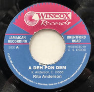 RITA ANDERSON / A Deh Pon Dem