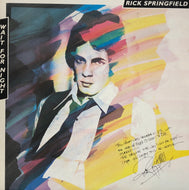 RICK SPRINGFIELD / Wait For Night