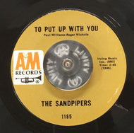 SANDPIPERS / Come Saturday Morning / To Put Up With You