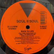 SOUL II SOUL / BACK TO LIFE