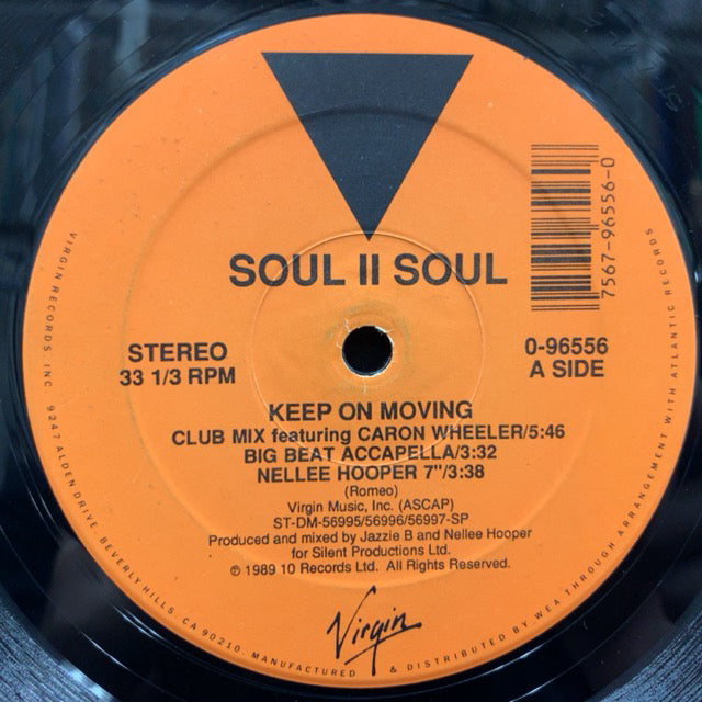 SOUL II SOUL / KEEP ON MOVIN' – TICRO MARKET