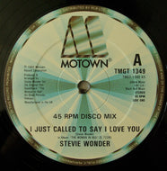 STEVIE WONDER / I Just Called To Say I Love You